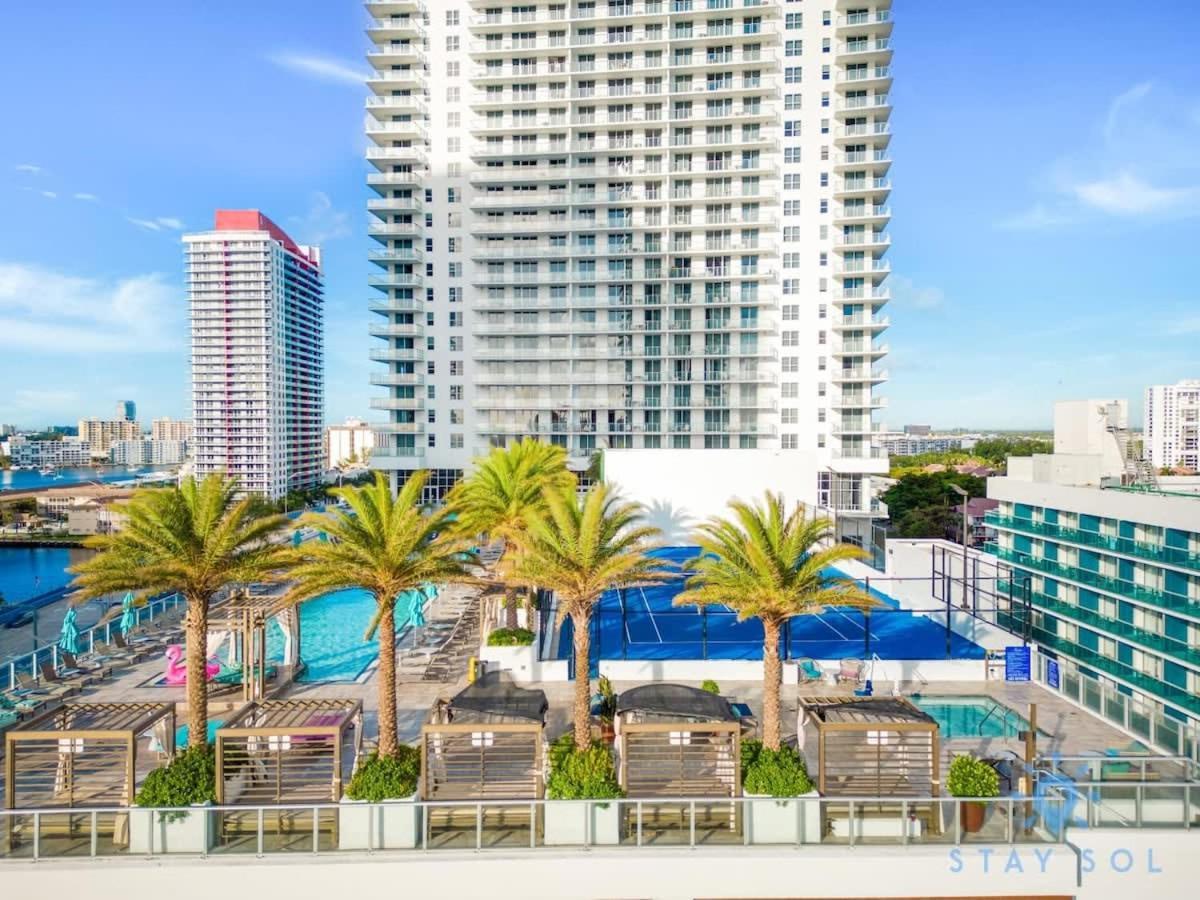 할리우드 Coastal Relaxation - Parking Included - Amazing Pools 아파트 외부 사진
